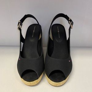 Tommy Hilfiger Sling Back Wedge